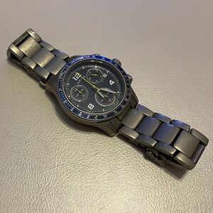 Orvis Titanium Chronograph Gents Watch